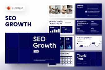 SEO Business Presentation PowerPoint Template